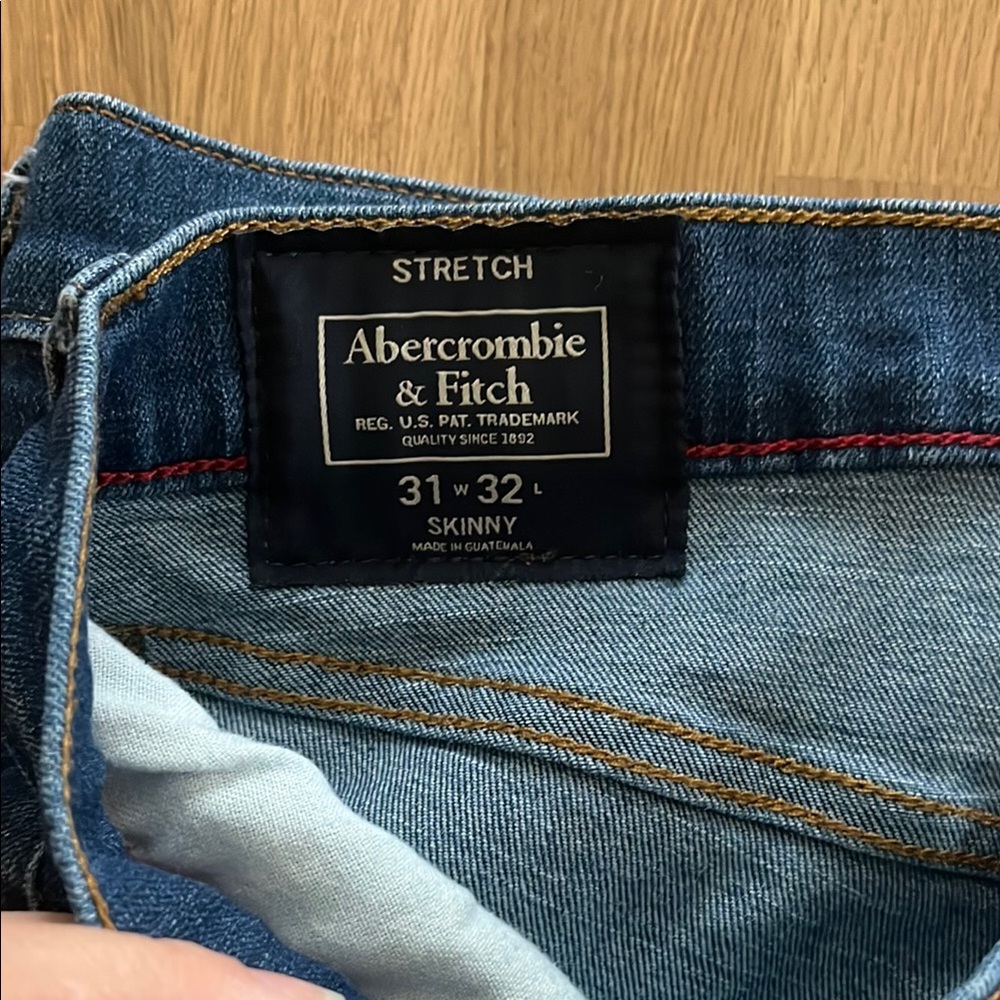 Abercrombie & Fitch Blue Skinny Jeans